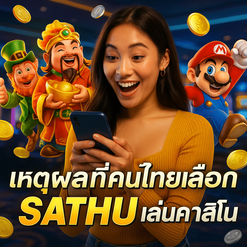 เหตุผลที่คนไทยเลือก SATHU เล่นคาสิโน