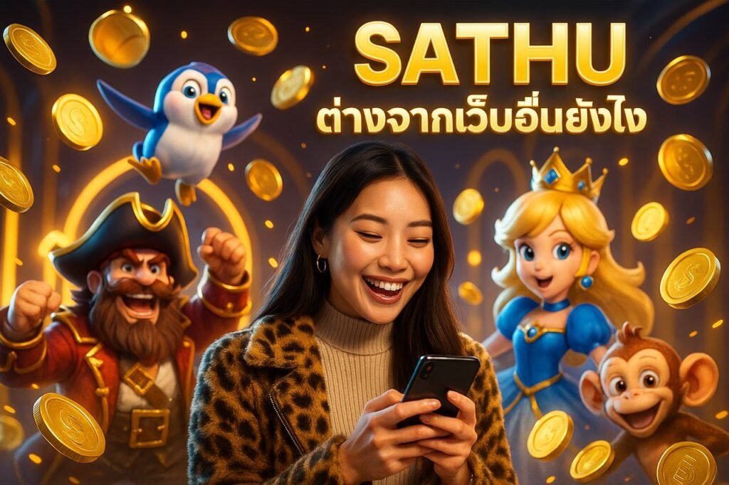 SATHU ต่างจากเว็บอื่นยังไง